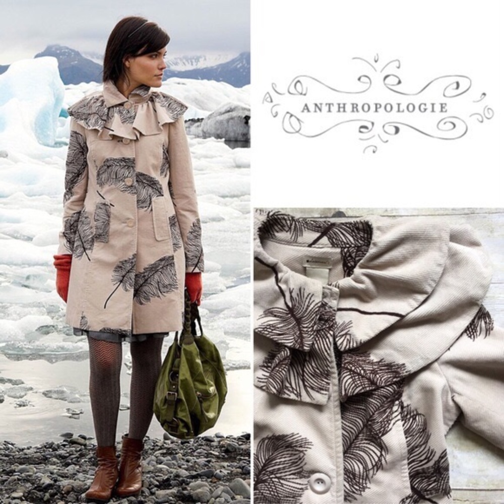 ISO: Anthro Elevenses Plume Coat